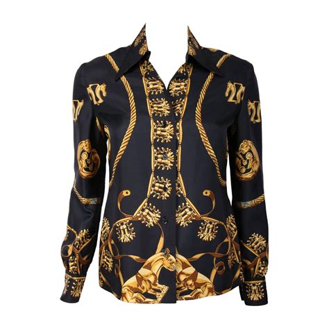 blouse hermes motief|Hermes coats for women.